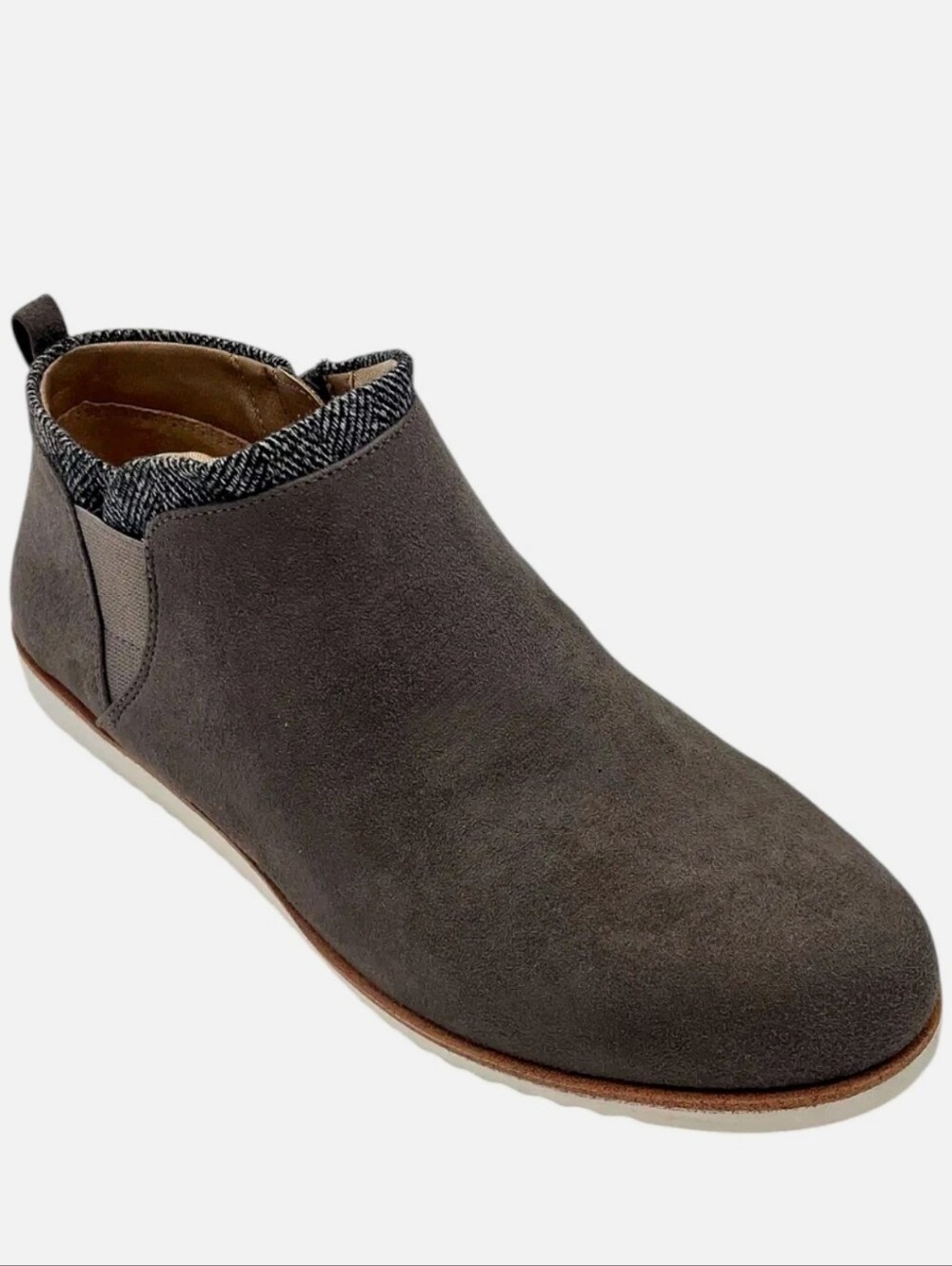 LifeStride Zion Sneaker Booties Gray Size 7.5 WIDE
